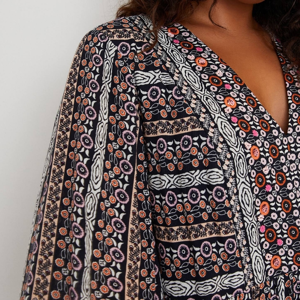 Anthropologie Naomi Embroidered Tunic Dress - Picture 8 of 8